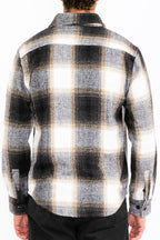 Wool Blend Flannel Shacket – Shirt Jacket