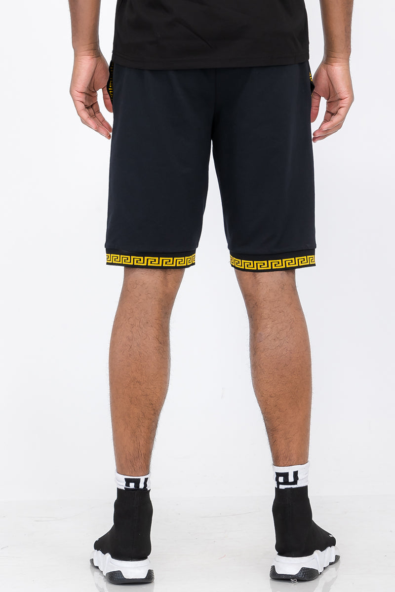 Lion Head Graphic Shorts – Above the Knee