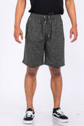Speckled Performance Shorts – Elastic Waist & Drawstring