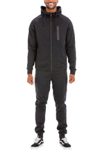 Solid Tech Sweat Set with Hoodie & Joggers