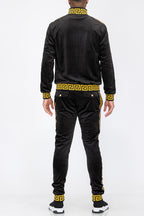 Status Velour Track Set – Full Zip Jacket & Pants