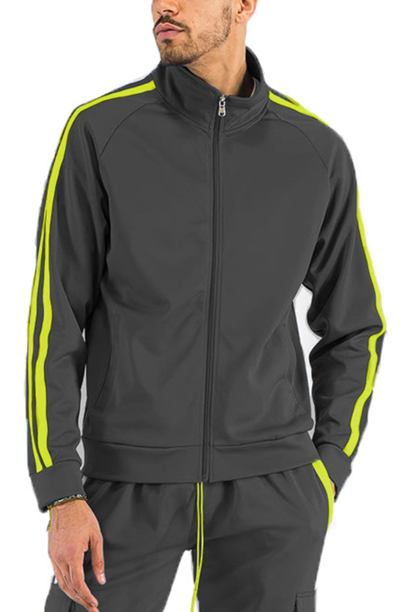 Two Stripe Track Jacket – Regular Fit Full Zip