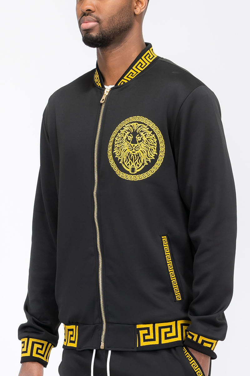 Lion Head Full-Zip Track Jacket