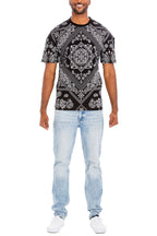 All Over Paisley Print T-Shirt | 100% Cotton
