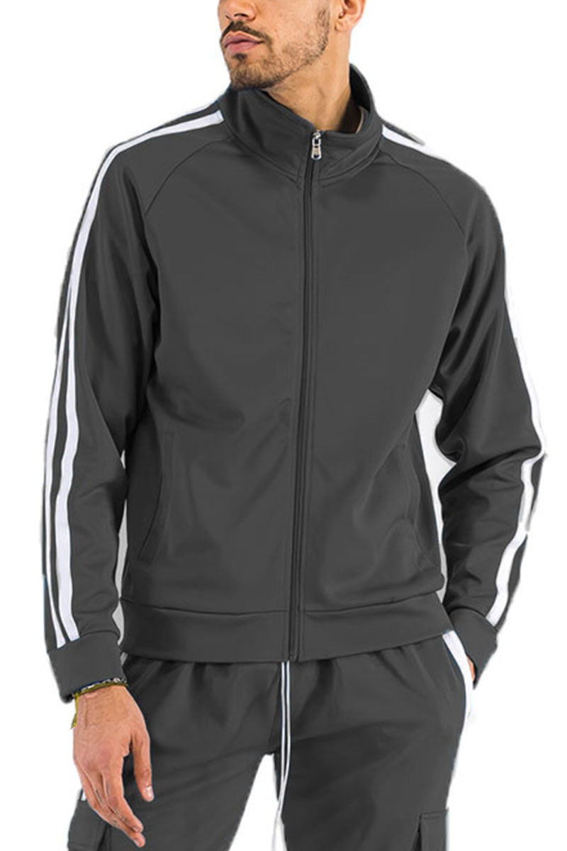 Two Stripe Track Jacket – Regular Fit Full Zip