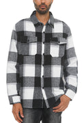 Austin Brushed Flannel Shacket – Long Sleeve Button-Up