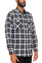 Men's Brushed Flannel Shirt – Cotton Blend