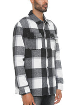 Austin Brushed Flannel Shacket – Long Sleeve Button-Up