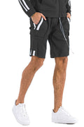 Two Stripe Cargo Short – Elastic Waist & Drawstring
