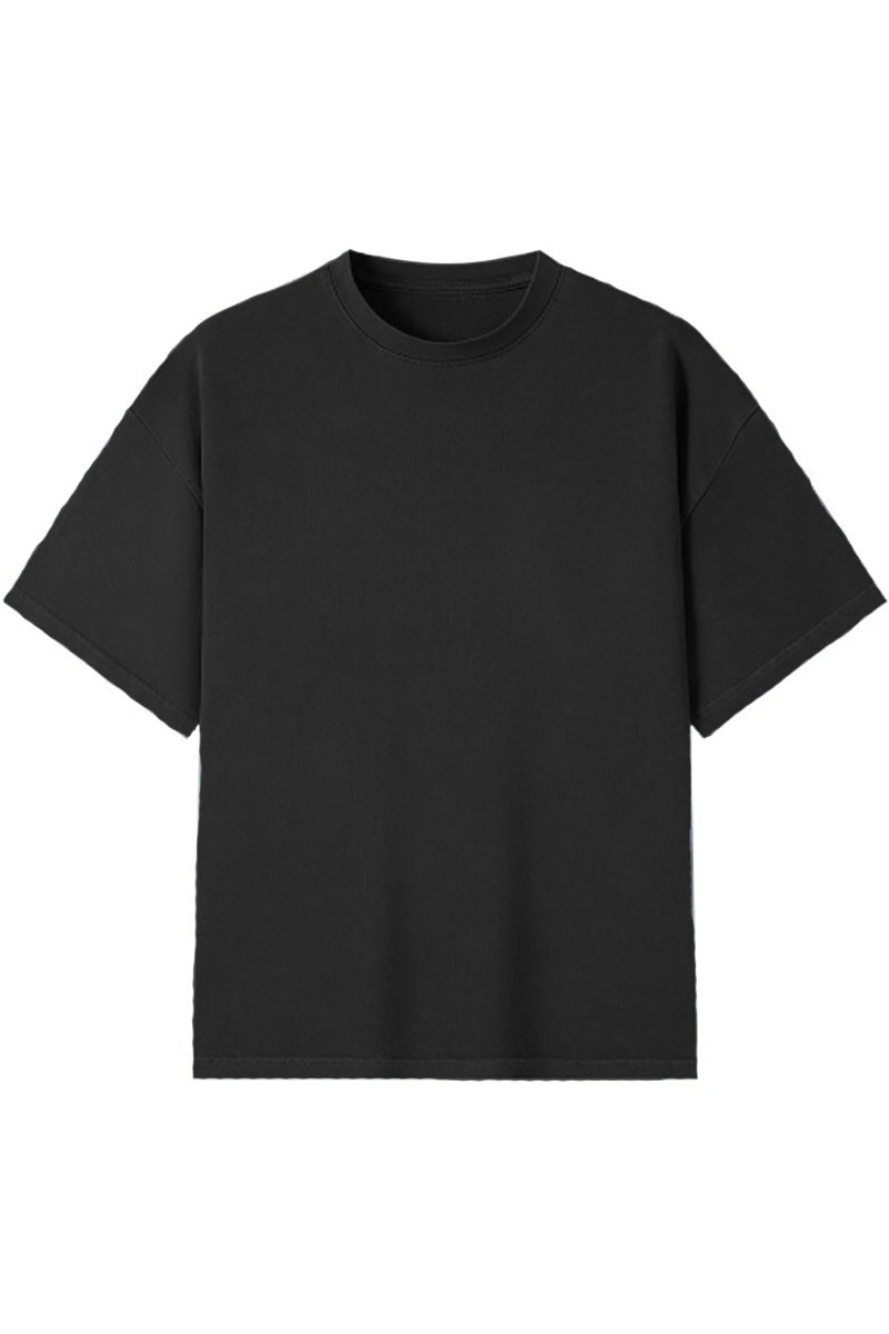 Classic Drop Shoulder Tee – Relaxed Fit Cotton
