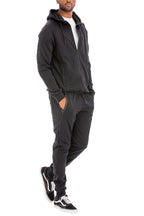 Solid Tech Sweat Set with Hoodie & Joggers