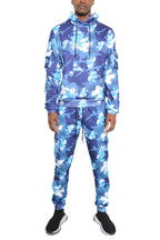 Men's Camo Pullover Hoodie Set