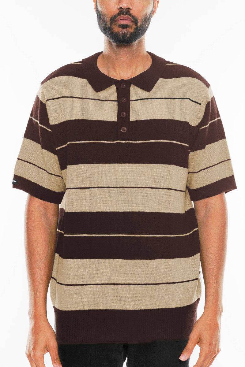 East Side Striped Polo Shirt – Classic Vacation Polo