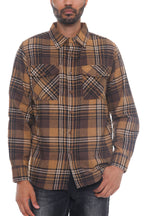 Brushed Flannel Shirt | Cotton-Poly Blend with Chest Pockets