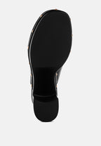 Benji Recycled Leather Clogs