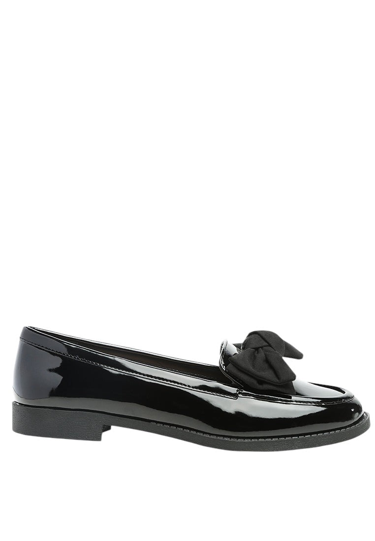 Bowberry Bow-Tie Patent Loafers