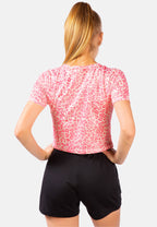 Button Up Printed Blouse