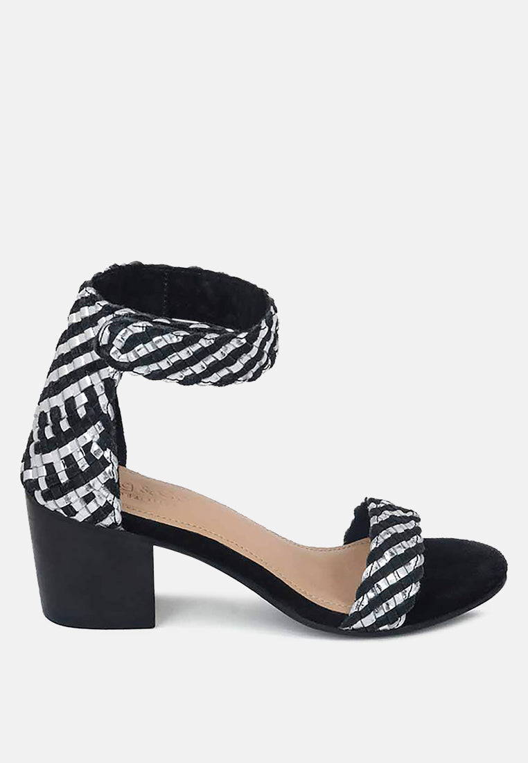 Carla Stacked Heel Sandal