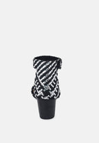 Carla Stacked Heel Sandal