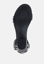 Carla Stacked Heel Sandal