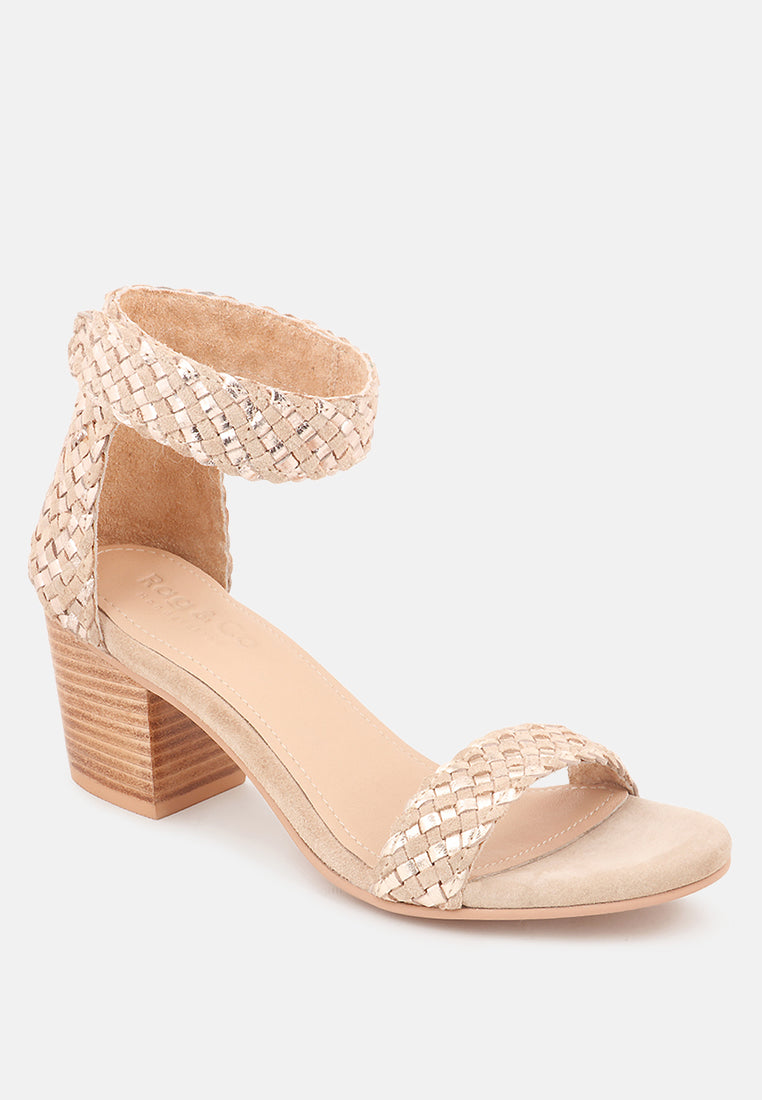 Carla Stacked Heel Sandal