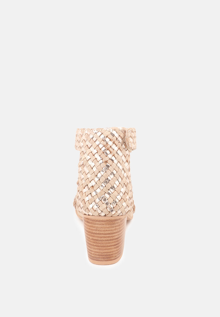 Carla Stacked Heel Sandal