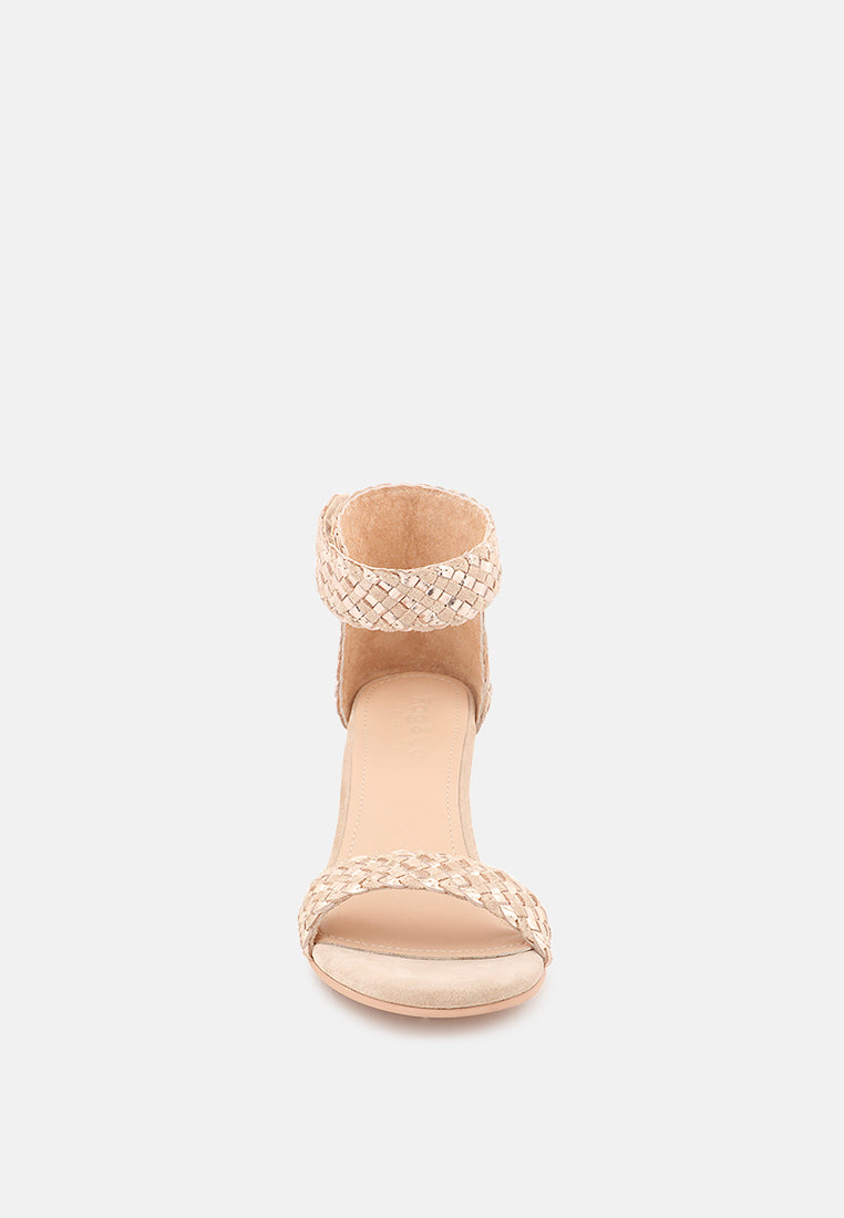 Carla Stacked Heel Sandal