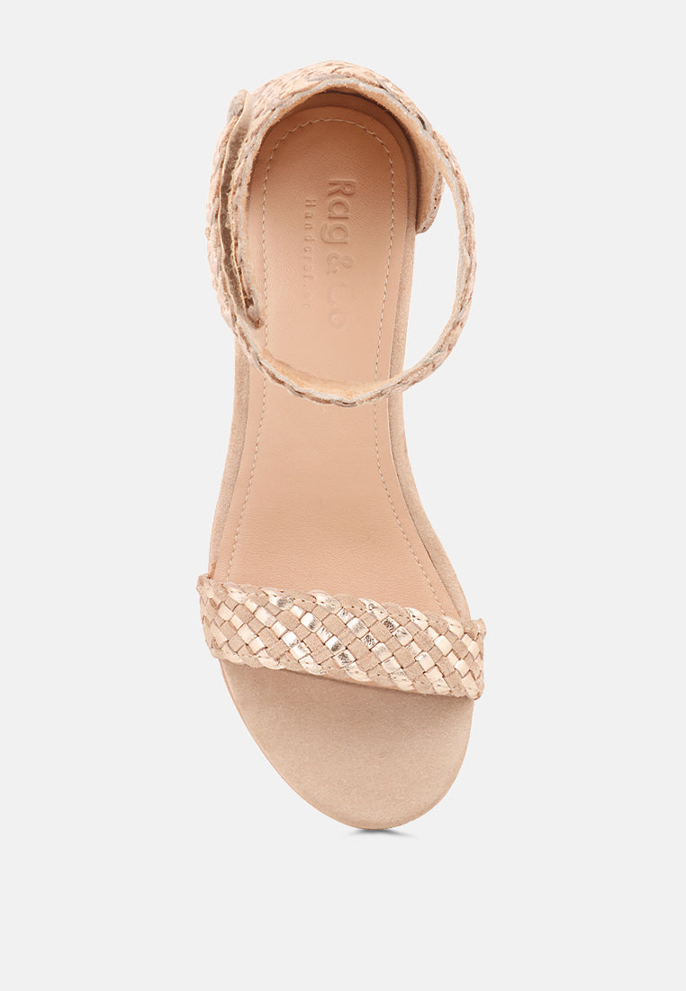 Carla Stacked Heel Sandal