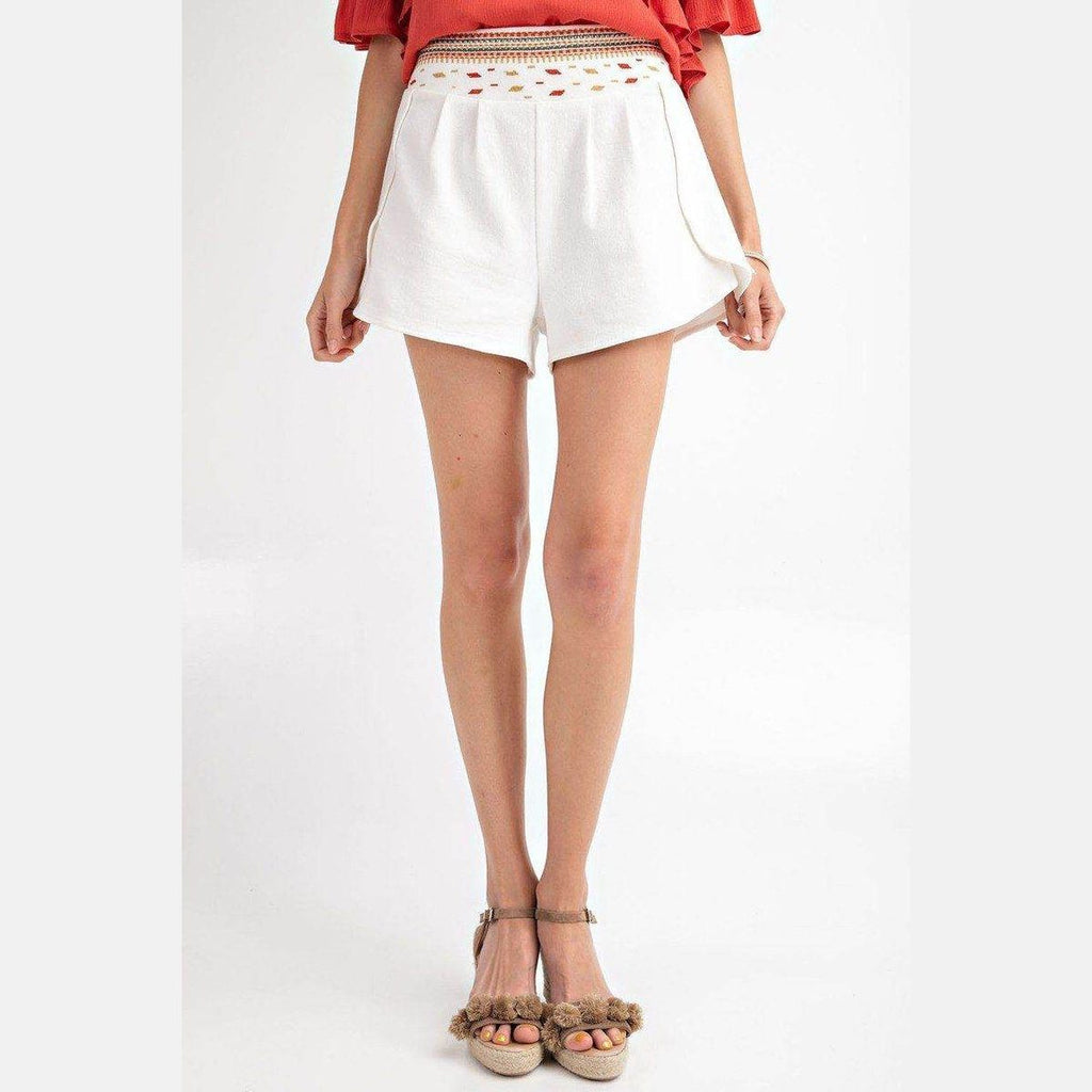 High Rise Waist Shorts - VacationGrabs