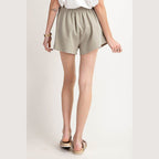 High Rise Waist Shorts - VacationGrabs