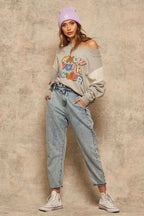Know Your Power Graphic Sweatshirt - VacationGrabs