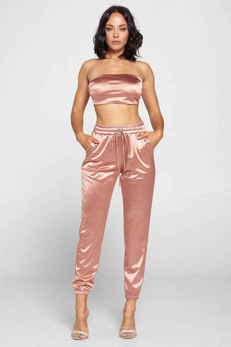 Tube Top Pant Set - VacationGrabs