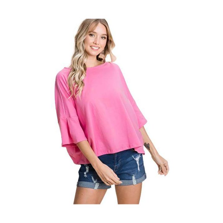 Solid Cotton Casual Tops 4 Colors - VacationGrabs