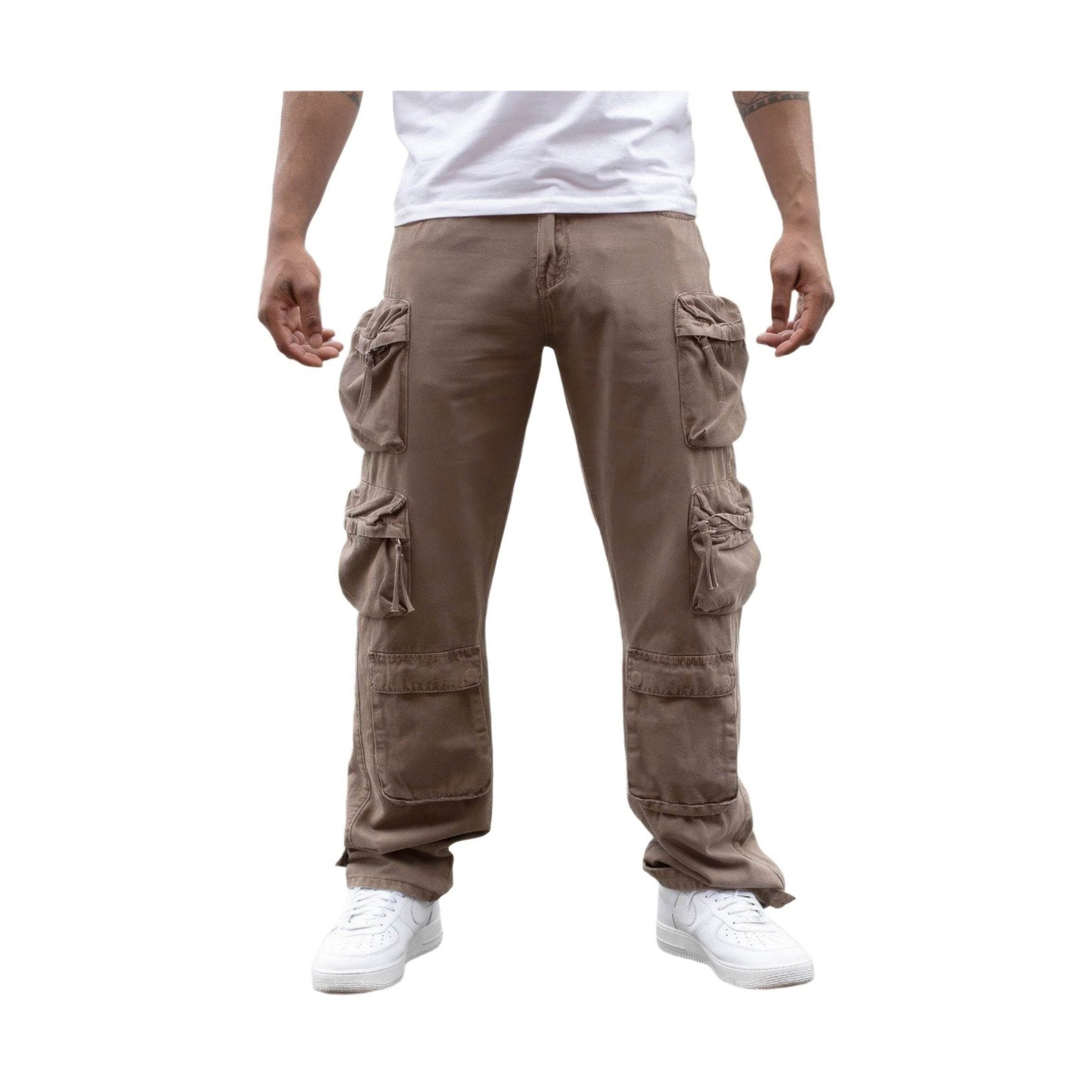 Baggy Fit Cargo Pants - VacationGrabs