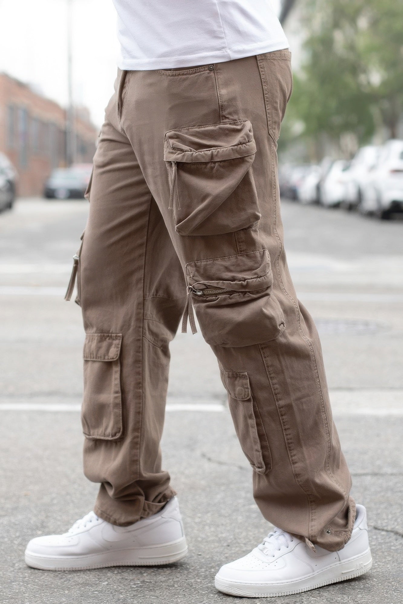 Men's PantsBaggy Fit Cargo Pants - VacationGrabs