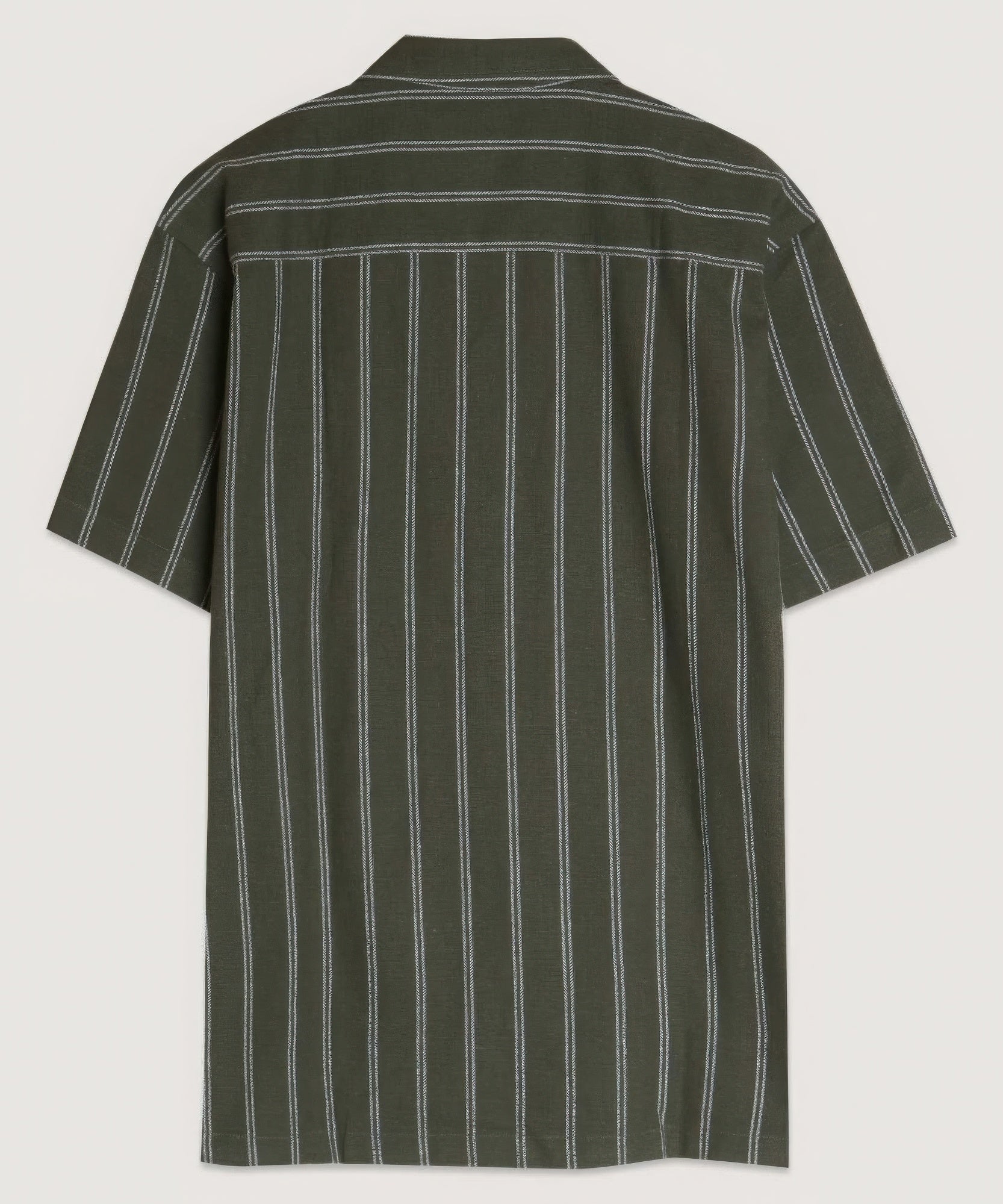 Men's ShirtsMen's Striped Short Sleeve Shirt - VacationGrabs