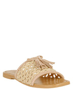 Ballerines Cedar tissées à la main, avec pampilles