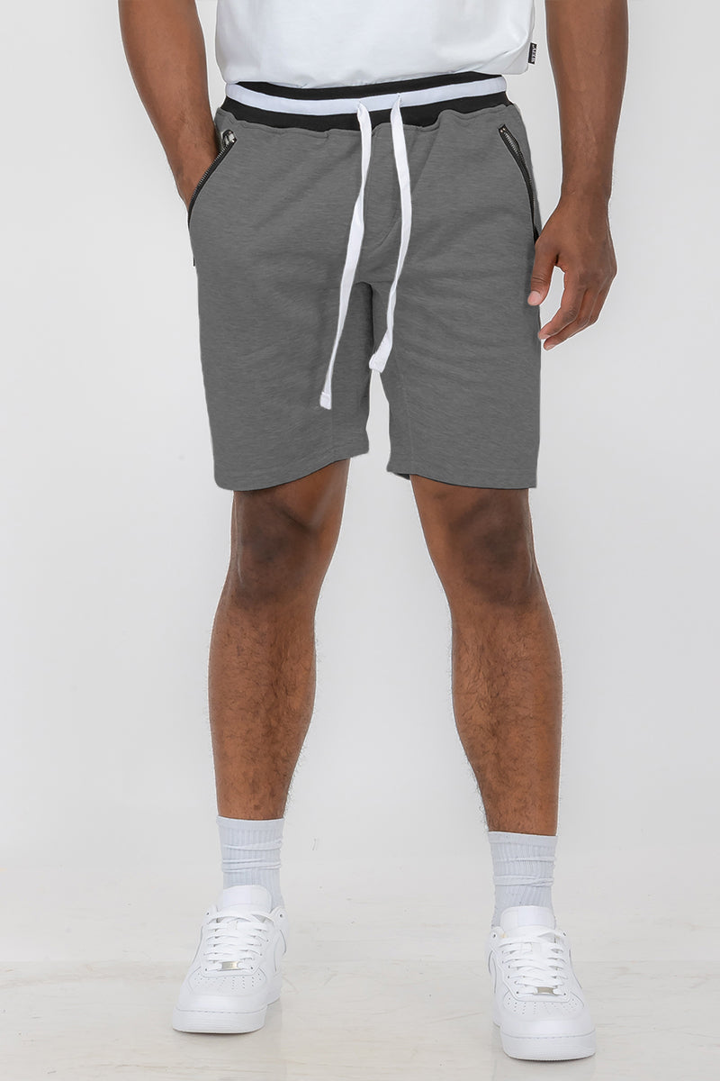 Brandon French Terry Shorts – Elastic Waist & Drawstring