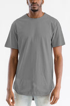 Men's Classic Scallop Long Tee Shirts