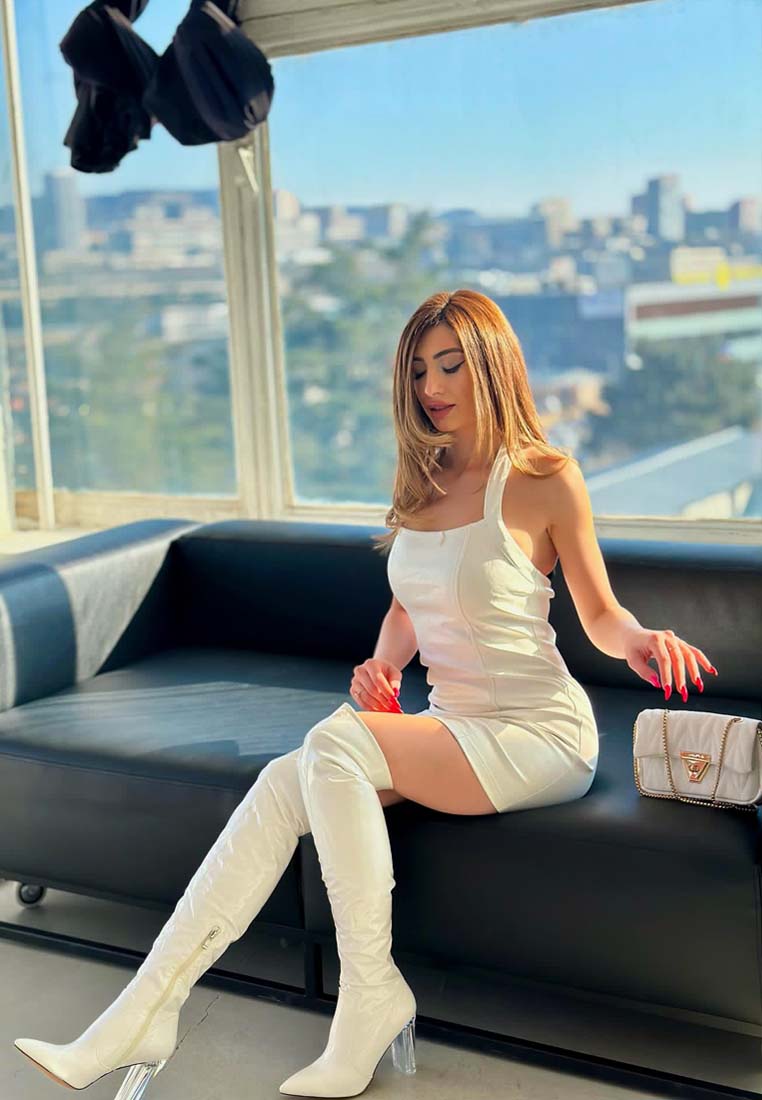 Halter Neck Faux Leather Bodycon Dress
