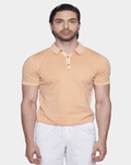 The Mercerized Cotton Polo (Creamsicle Orange)