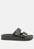 Crystal Buckled Slip-On