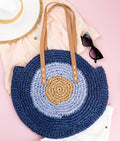 Straw Circle Tote
