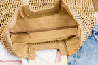 Oversized Straw Tote