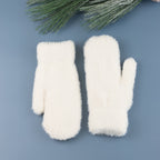 Plush Fur Lined Mittens