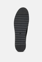 Daiki Platform Lug Sole Tassel Loafers