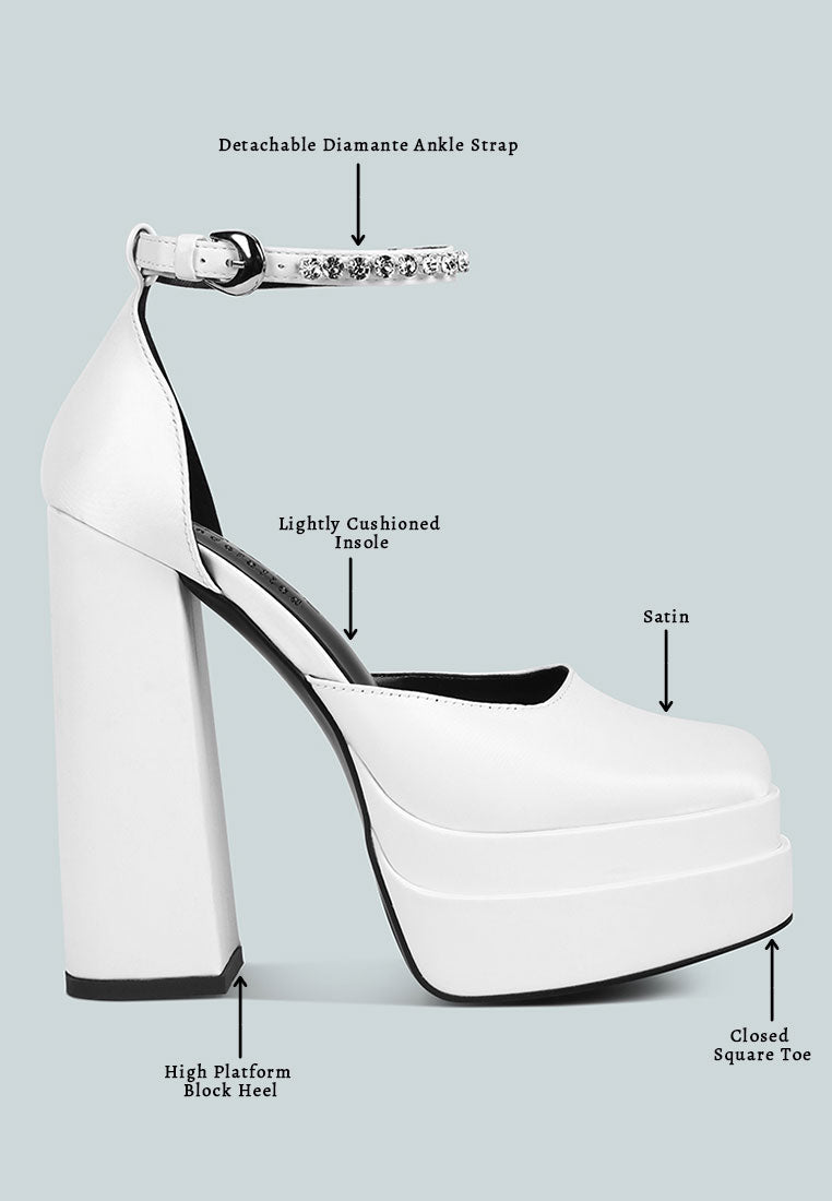 Martini Sky High Platform Sandals