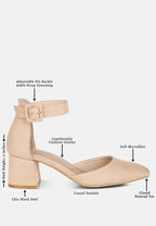 Stroot Mid Block Heel Sandals