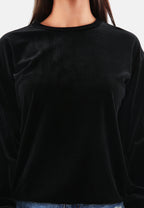 Drop Shoulder Corduroy Top