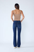 High Rise 5-Pocket Bootcut Jeans
